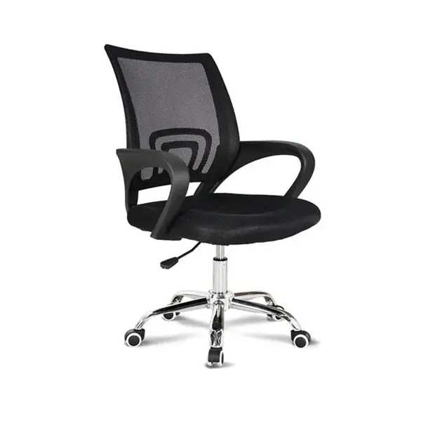 Scaun pentru birou, DEPOX , rotativ, 57 x 51 x 90 cm, negru