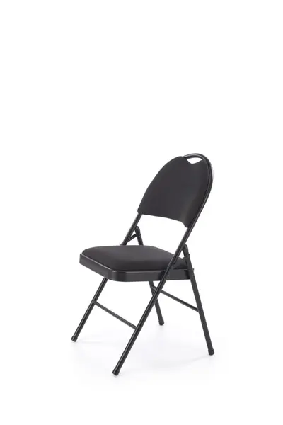 Scaun pliabil K566 negru H86 cm