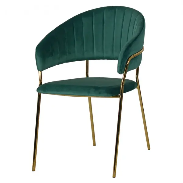 Scaun PRATA VELVET - Verde