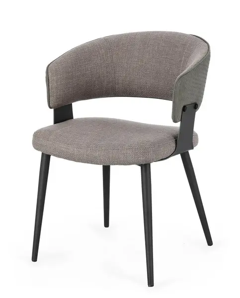 Scaun ROMY GREY ARMS - Taupe