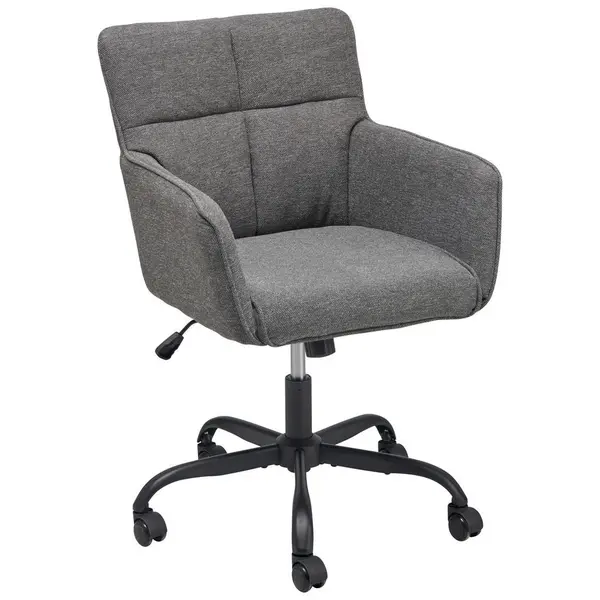 Scaun Rotativ, aspect de in, gri închis