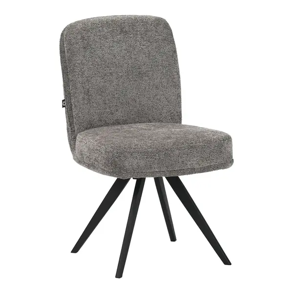 Scaun Rotativ, Novo, Gri, 50x65.5x90 cm