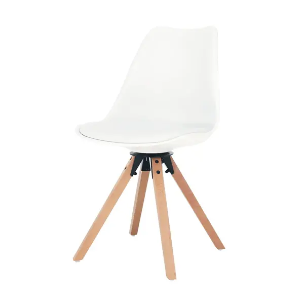 Scaun rotativ TENDEL - Alb