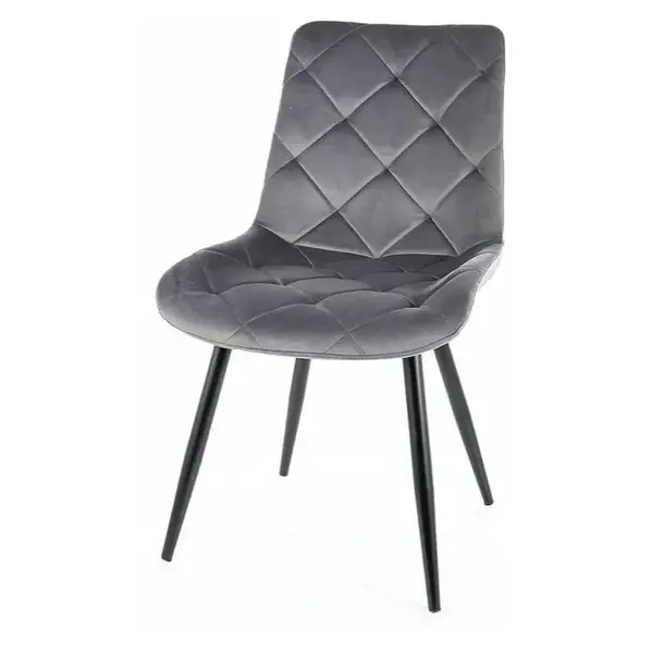 Scaun RUDOLF VELVET - Grey