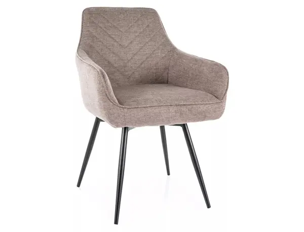 Scaun Servio bej/negru Brego34
