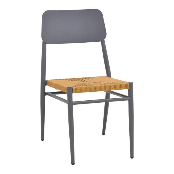 Scaun Stivuibil, Giardino, Antracit, 56x45x82 cm