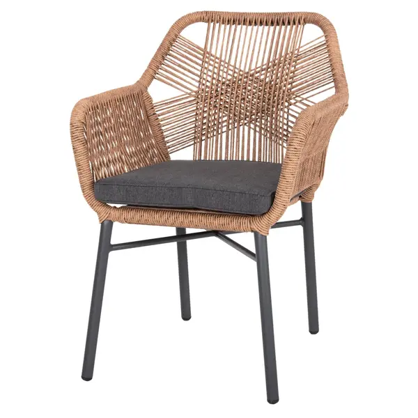 Scaun SYMAN DARK GREY - Gri inchis