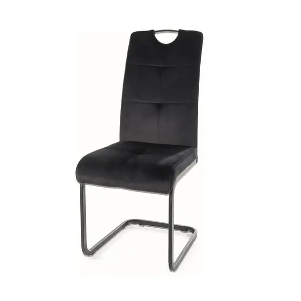 Scaun TAIPEY VELVET - Negru