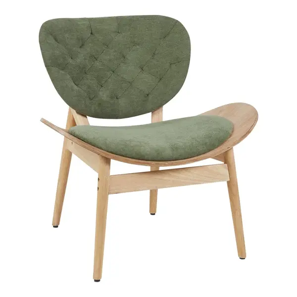 Scaun, Udalle, Verde masliniu, 77x70x81 cm