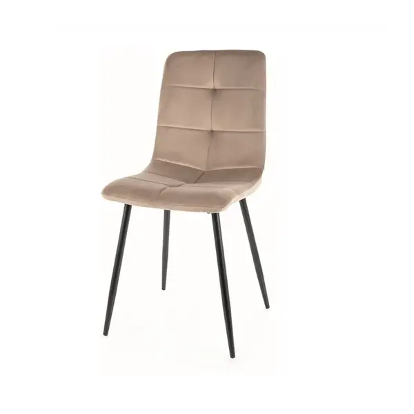 Scaun YVANA VELVET - Beige