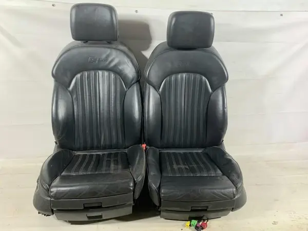 Scaune fata si bancheta piele s-line Audi A7 (2010-2018) [4g]
