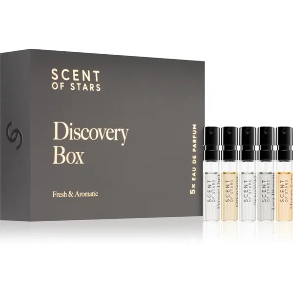 SCENT OF STARS Discovery Box: Fresh & Aromatic set unisex 5x2 ml