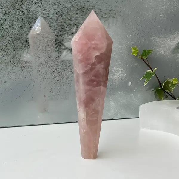 Sceptru cuart roz | Model 1