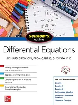 Schaum's Outline of Differential Equations, Fifth Edition. 5 ed, Paperback/Gabriel B. Costa