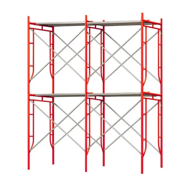 Schela circulabila din otel-H4000*L3600*W1219 mm cu 2 extensii