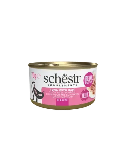 SCHESIR Ton cu șuncă în bulion 70 g