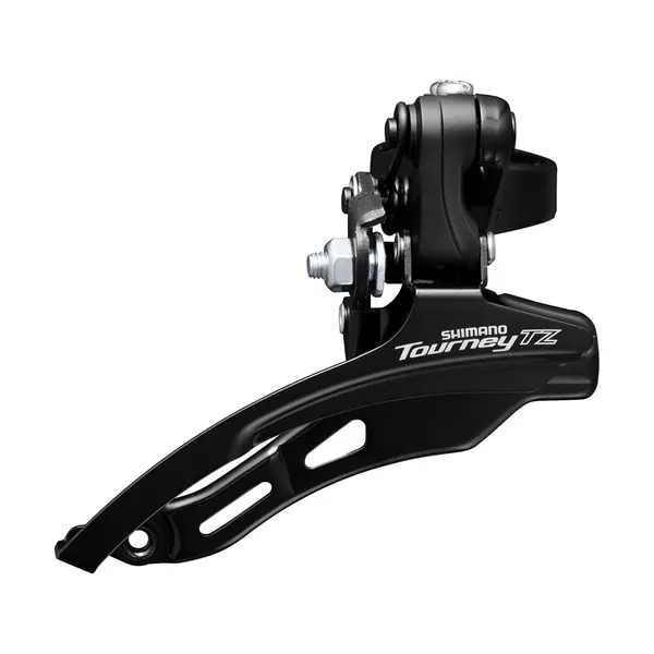 Schimbator fata Shimano Tourney Fd-Tz510-Ds6 triplu pentru 6 7 viteze pe spate tragere de jos culoare negru