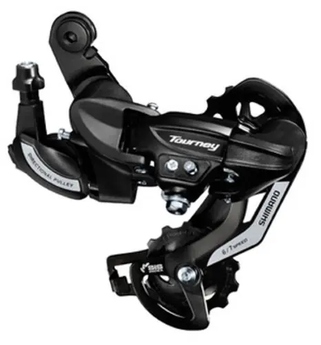 Schimbator Spate Shimano Tourney RD-TY500 6 7 viteze, culoare negru