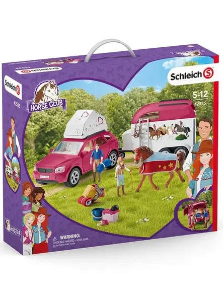 Schleich Horse Club Horse Adventures With Car And Trailer (42535)