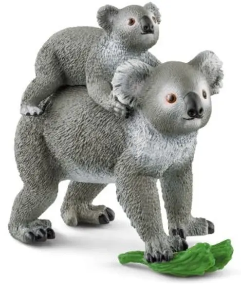 Schleich Wild Life - Set de figurine Mama Koala și Bebelușul