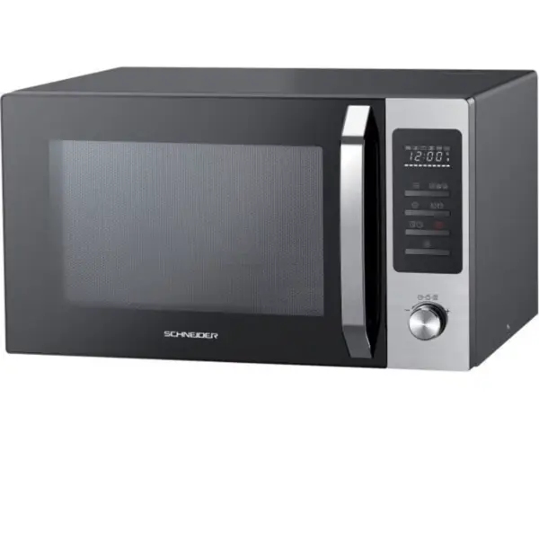 Schneider Cuptor cu microunde Schneider SCMW30CDBX, 900W, capacitate 30 L, 10 programe, Negru
