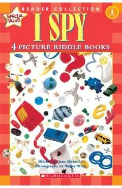 Scholastic Reader Collection Level 1: I Spy: 4 Picture Riddle Books - Jean Marzollo