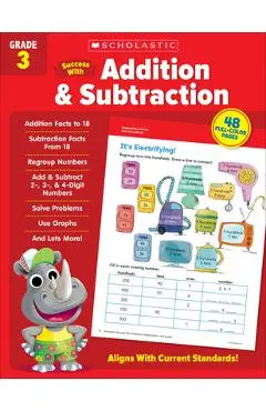 Scholastic Success with Addition & Subtraction Grade 3 Workbook - Scholastic Teaching Resources
