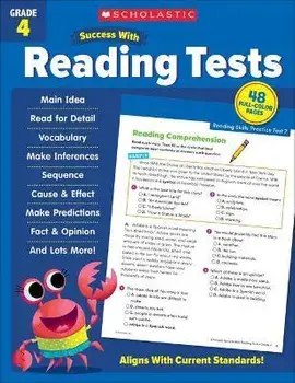 Scholastic Success with Reading Tests Grade 4, Paperback/Scholastic Teaching Resources