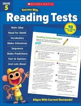 Scholastic Success with Reading Tests Grade 5, Paperback/Scholastic Teaching Resources