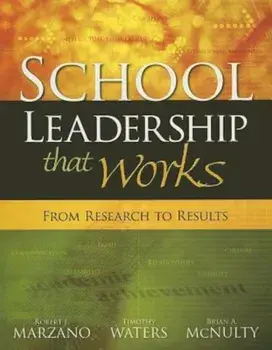 School Leadership That Works: From Research to Results, Paperback/Robert J. Marzano