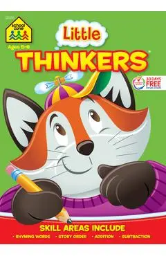 School Zone Little Thinkers Kindergarten Workbook - School Zone