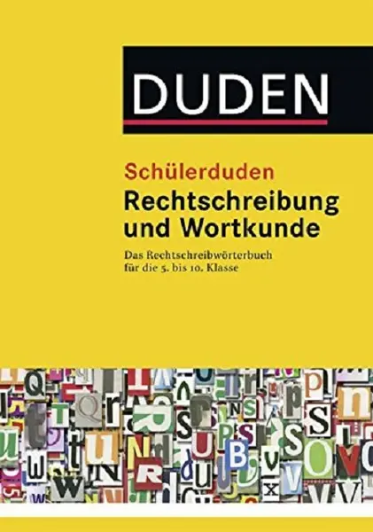 Schulerduden Rechtschreibung und Wortkunde |