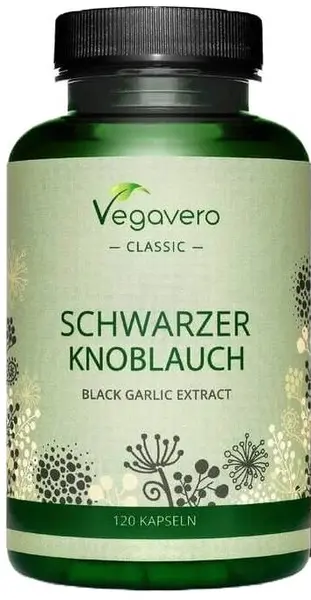Schwarzer Knoblauch, 120 capsule, Vegavero