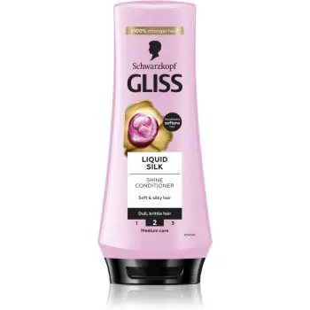Schwarzkopf Gliss Liquid Silk balsam regenerator pentru intarire si stralucire