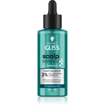 Schwarzkopf Gliss Scalp Balance Ser pentru scalp curățare profundă pentru par gras