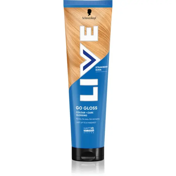 Schwarzkopf LIVE Colour + Care masca tonifianta si hranitoare pentru păr culoare Strawberry Soda 150 ml