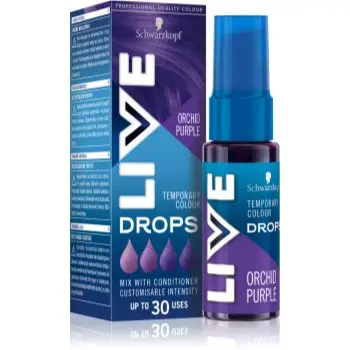 Schwarzkopf LIVE Drops sampon nuantator
