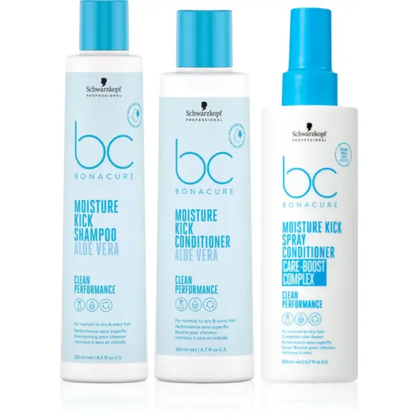 Schwarzkopf Professional BC Bonacure Moisture Kick set nutritie si hidratare