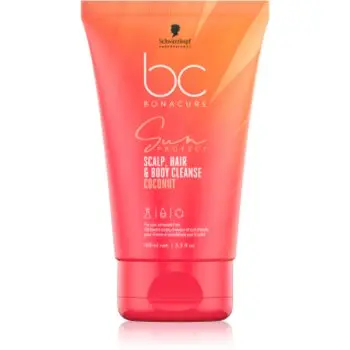 Schwarzkopf Professional BC Bonacure Sun Protect Scalp, Hair & Body Cleanse gel de duș 2 in 1