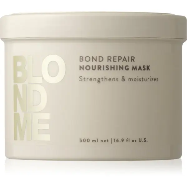Schwarzkopf Professional Blondme Bond Repair Nourishing Mask Masca intens hrănitoare 500 ml