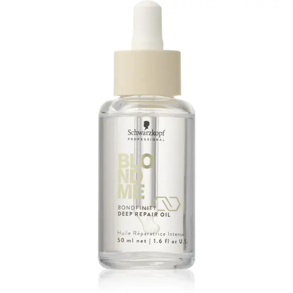 Schwarzkopf Professional Blondme Bondifity Deep Repair Oil ulei hranitor pentru păr 50 ml