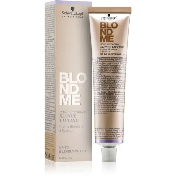 Schwarzkopf Professional Blondme Lifting crema decoloranta pentru par blond culoare Sand 60 ml