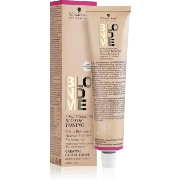 Schwarzkopf Professional Blondme Toning vopsea de par tonifianta Granite 60 ml