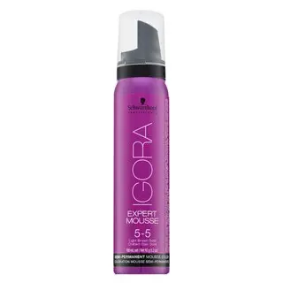 Schwarzkopf Professional Igora Expert Mousse Semi-Permanent Mousse Color spuma de vopsire semipermanentă a părului 5-5 100 ml