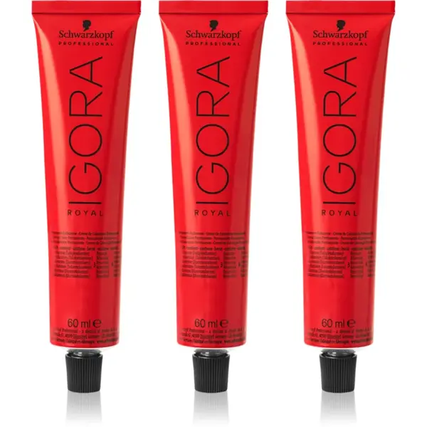 Schwarzkopf Professional IGORA Royal culoare par ambalaj economic culoare 4-0 Medium Brown 3x60 ml