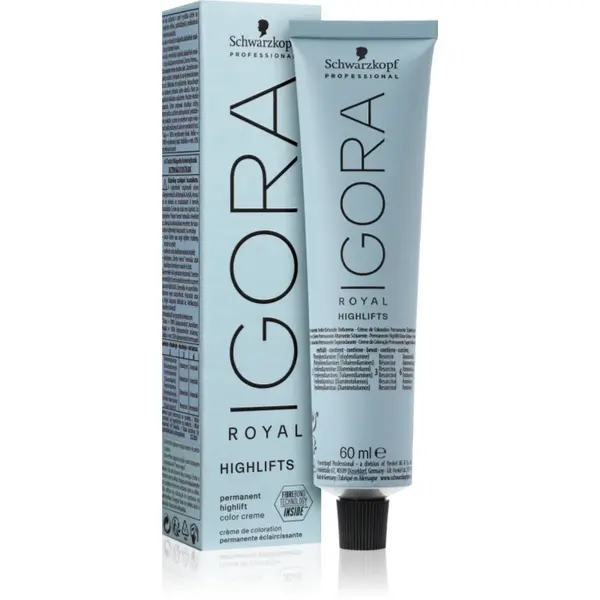 Schwarzkopf Professional IGORA Royal Highlifts Culoare permanenta pentru par culoare 10-1 Ultra Blonde Cendré 60 ml