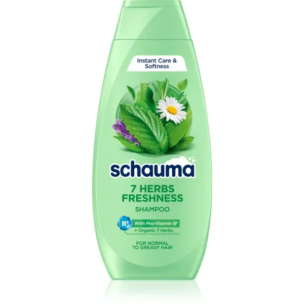 Schwarzkopf Schauma 7 Herbs sampon pe baza de plante pentru par normal spre gras 400 ml