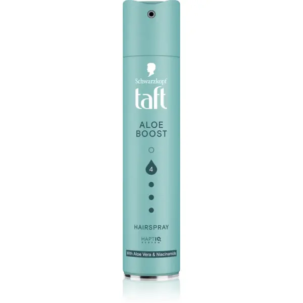 Schwarzkopf Taft Aloe Boost fixativ cu fixare puternică 250 ml