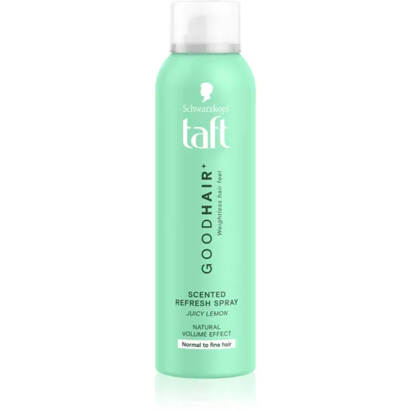 Schwarzkopf Taft Good Hair spray parfumat pentru par pentru par fin si normal Juicy Lemon 150 ml