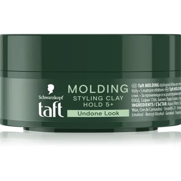 Schwarzkopf Taft Molding argilă styling cu fixare foarte puternică 75 ml